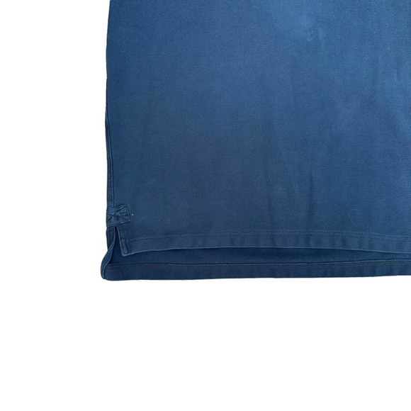 Orvis Polo Shirt Mens Short Sleeve Fishing Outdoors Stretch Collar Blue Large - Picture 6 of 12